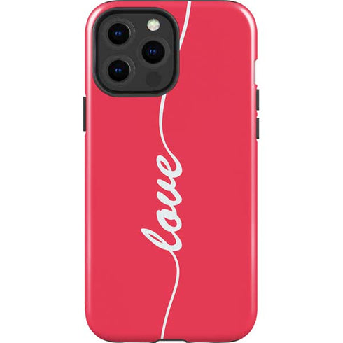 Love Banner iPhone 15 Pro Max Impact Case